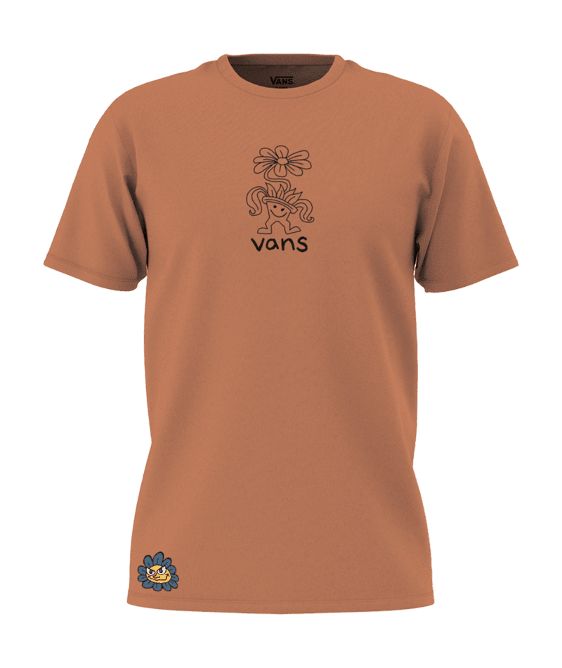 VANS Easy Plant T-Shirt Autumn Leaf Men's Short Sleeve T-Shirts Vans 