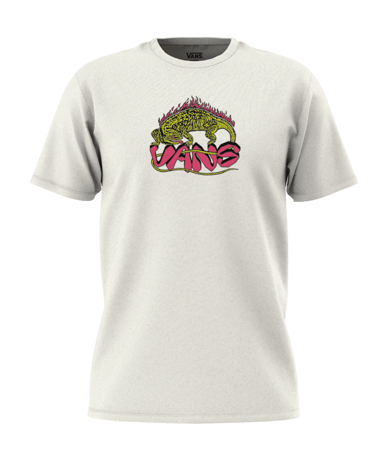 VANS Fiery Friend T-Shirt Marshmallow Men's Short Sleeve T-Shirts Vans 