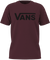 VANS Classic T-Shirt Burgundy/Black Men's Short Sleeve T-Shirts Vans 