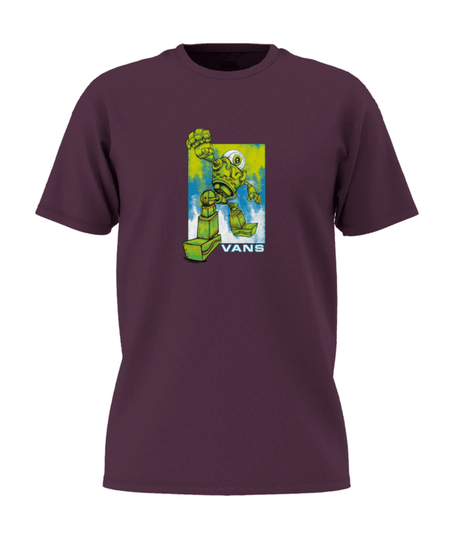 VANS Boy's Robot T-Shirt Blackberry Boy's T-Shirts Vans 