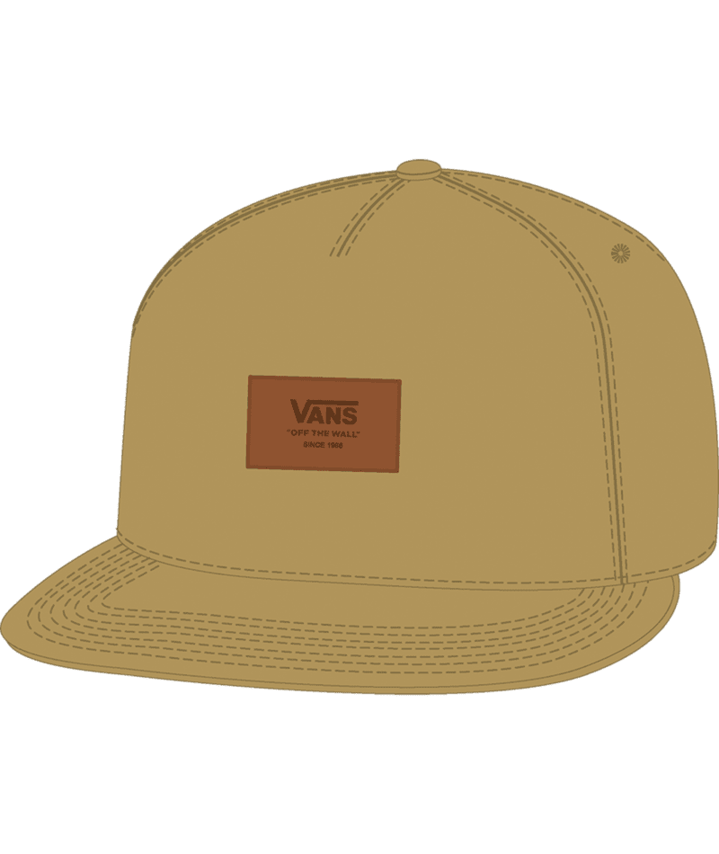 VANS Off The Wall Patch Snapback Hat Antelope Men's Hats Vans 