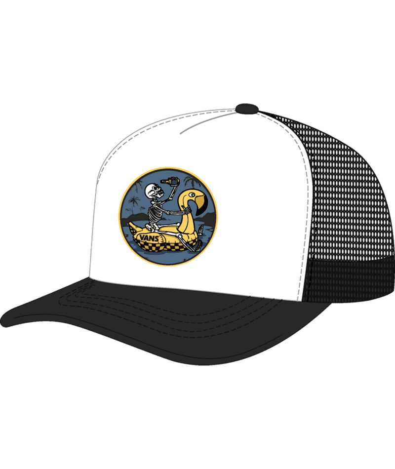 VANS Beer Float Trucker Hat White Men's Hats Vans 
