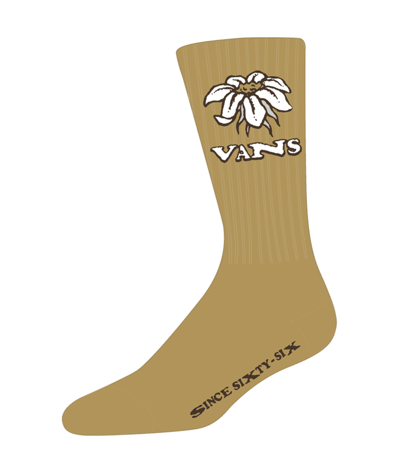 VANS Easy Plant Crew Sock Antelope Men's Socks Vans 