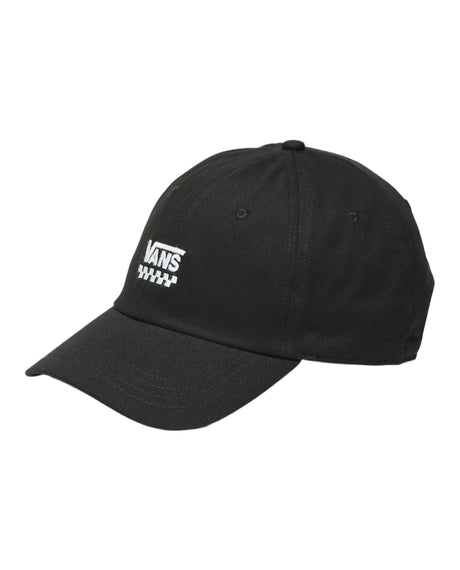 VANS Court Side Curved Bill Jockey Hat Black Men's Hats Vans 