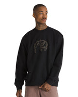 VANS Skate Hold Hands Crewneck Sweater Black Men's Crewnecks Vans 