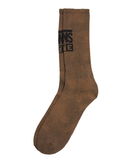 VANS MTE Crestline Tie Die Crew Socks Sepia Men's Socks Vans 