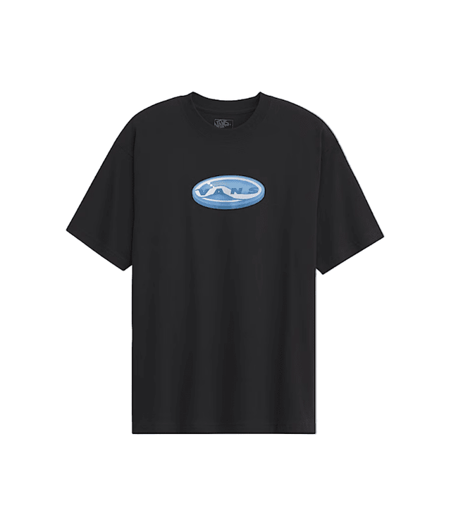 VANS 3D Retroval T-Shirt Black Men's Short Sleeve T-Shirts Vans 