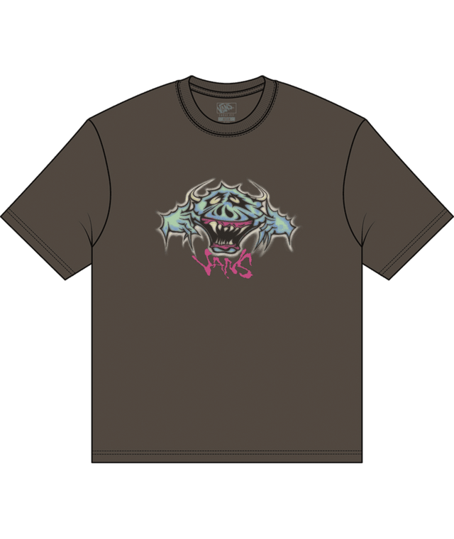 VANS Goofy Ghoul T-Shirt Coal Brown Men's Short Sleeve T-Shirts Vans 