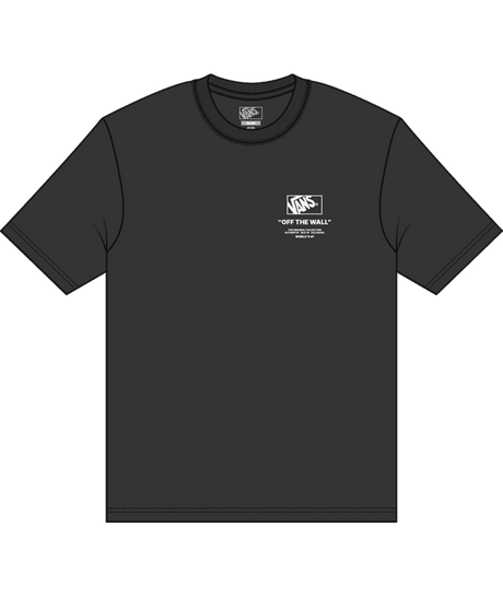 VANS Stacked Hi T-Shirt Black Men's Short Sleeve T-Shirts Vans 