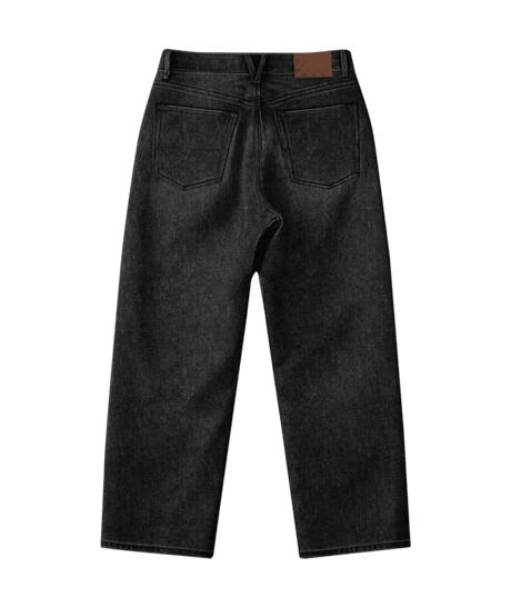 VANS Check-5 Loose Denim Pants Black Men's Denim Vans 
