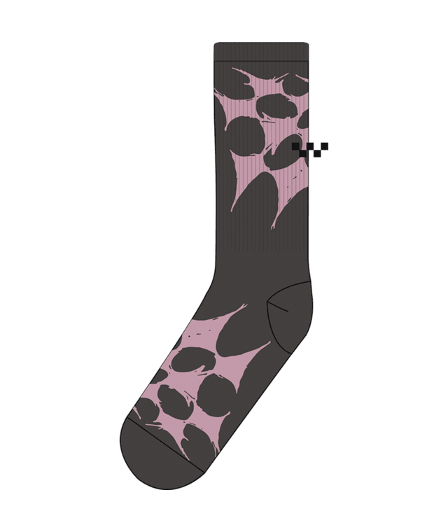 VANS Skate Splatter Web Crew Socks Black Men's Socks Vans 