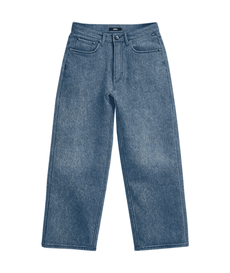 VANS Check-5 Baggy Denim Pant Stonewash Blue Men's Denim Vans 