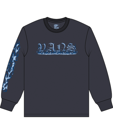 VANS Inferno Long Sleeve T-Shirt Parisian Night Men's Long Sleeve T-Shirts Vans 