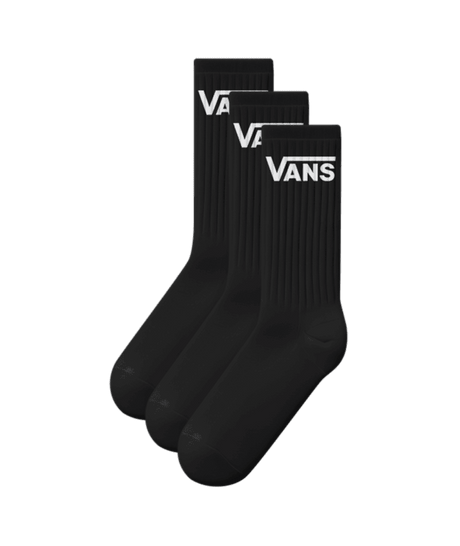 VANS Classic Crew Socks Black Men's Socks Vans 