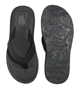 VANS Nexpa Synthetic Sandals Black/Black/Pewter Men's Sandals Vans 