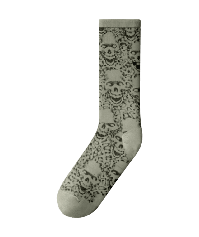 VANS LX Wreckpack Skull Crew Socks Soft Sage Men's Socks Vans 