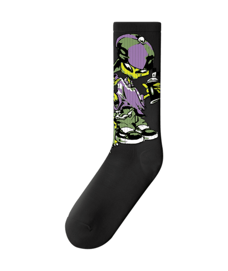 VANS LX Wreckpack Alien Dog Crew Socks Black Men's Socks Vans 