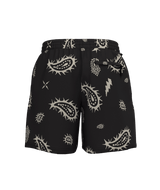VANS Primary II Elastic Printed Boardshorts Black/Turtledove Men's Boardshorts Vans 