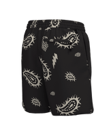 VANS Primary II Elastic Printed Boardshorts Black/Turtledove Men's Boardshorts Vans 