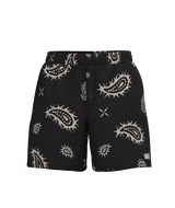 VANS Primary II Elastic Printed Boardshorts Black/Turtledove Men's Boardshorts Vans 