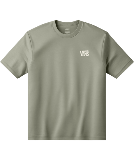 VANS Outline Hybrid T-Shirt Soft Sage Men's Short Sleeve T-Shirts Vans 