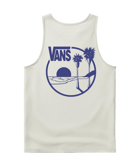 VANS Sano Tank Top Egret Men's Tank Tops Vans 