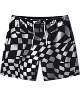 VANS Primary II Elastic Boardshorts Black/White Men's Boardshorts Vans 