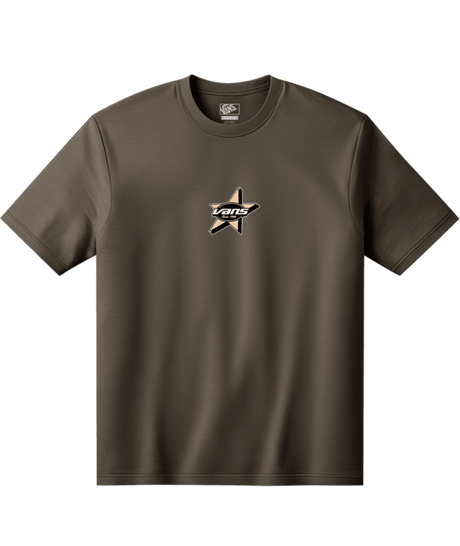 VANS Starmarked T-Shirt Vintage Cocoa Brown Men's Short Sleeve T-Shirts Vans 
