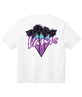 VANS Palm Drive T-Shirt White Men's Short Sleeve T-Shirts Vans 
