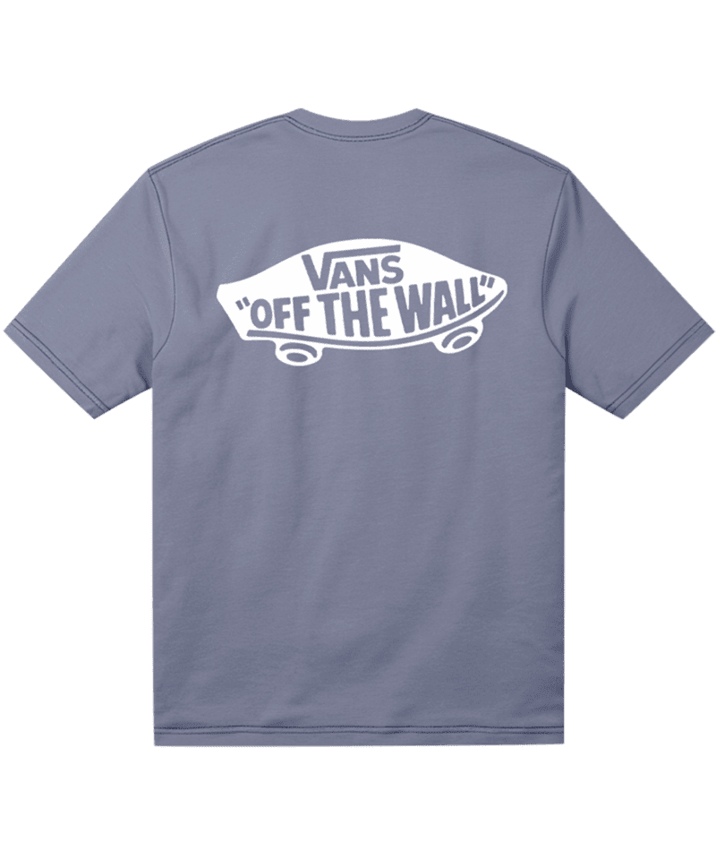 VANS Double Standard T-Shirt Glacier Slate Men's Short Sleeve T-Shirts Vans 