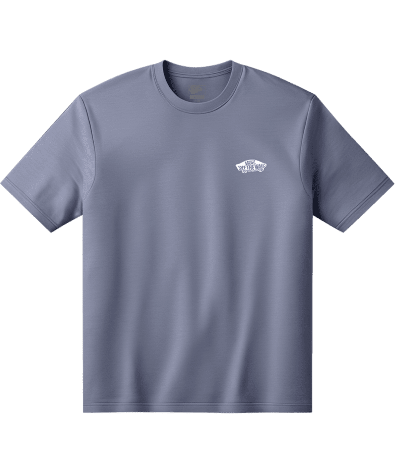 VANS Double Standard T-Shirt Glacier Slate Men's Short Sleeve T-Shirts Vans 