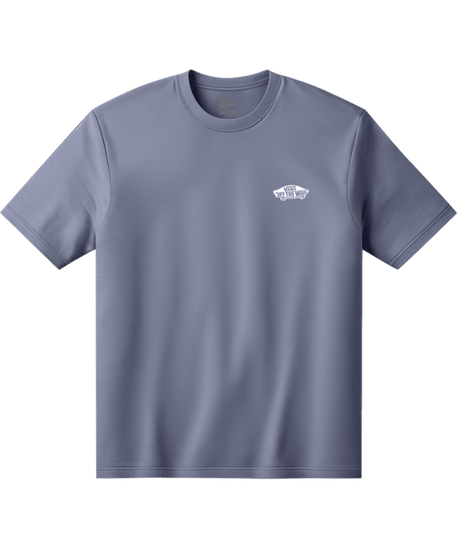 VANS Double Standard T-Shirt Glacier Slate Men's Short Sleeve T-Shirts Vans 
