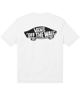 VANS Double Standard T-Shirt White/Black Men's Short Sleeve T-Shirts Vans 