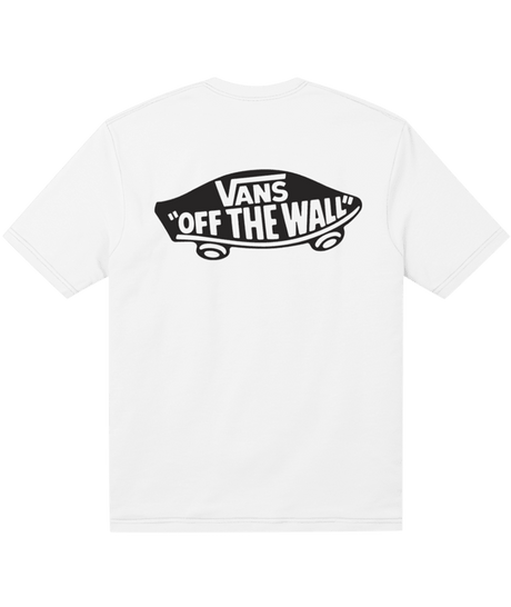VANS Double Standard T-Shirt White/Black Men's Short Sleeve T-Shirts Vans 