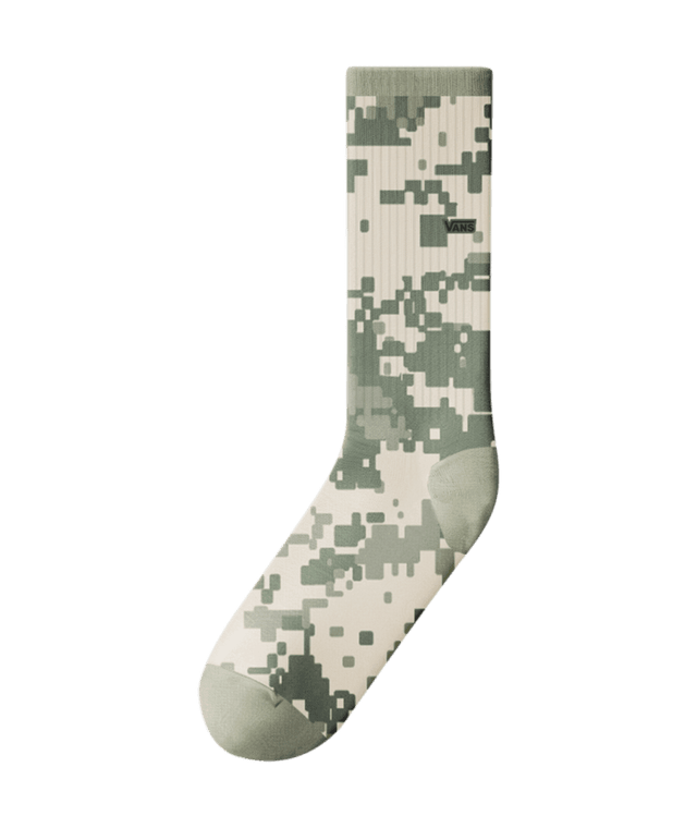 VANS Downing Crew Socks Neutral/Olive/Marshmallow Men's Socks Vans 