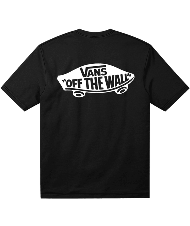 VANS Boys Double Standard T-Shirt Black Boy's T-Shirts Vans 