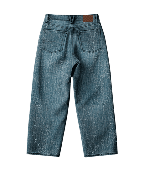 VANS Check-5 Baggy Denim Prickler Pant Vintage Indigo Men's Denim Vans 