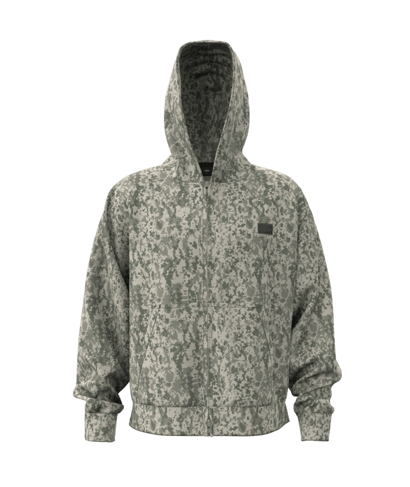 VANS Premium Full Zip Hoodie Digi Camo Men's Zip Hoodies Vans 