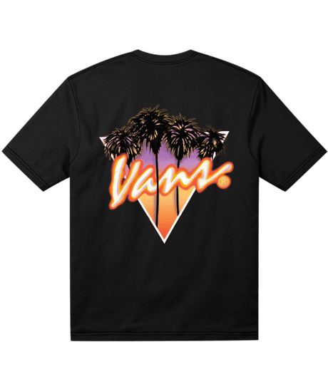 VANS Palm Drive T-Shirt Black Men's Short Sleeve T-Shirts Vans 