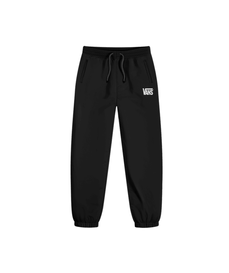 VANS Boys Stretch Logo Sportswear Sweatpants Black Boy's Denim and Pants Vans 