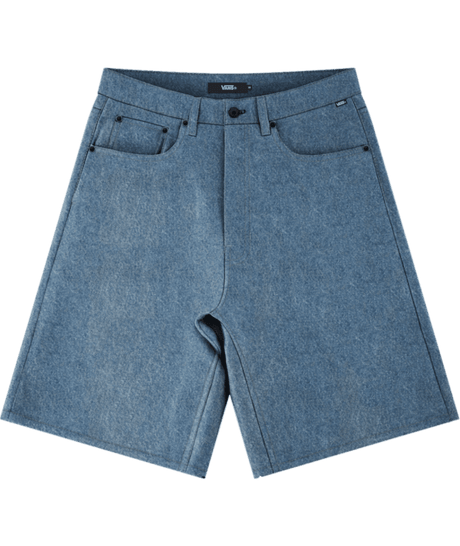VANS Check-5 Baggy Denim Shorts Stonewash Blue Men's Walkshorts Vans 