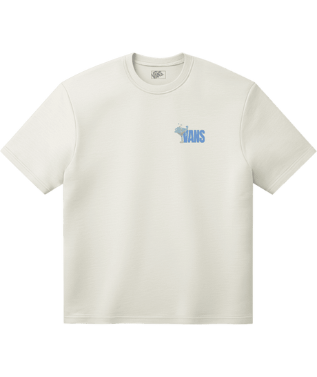VANS Bar Hopper T-Shirt Egret Men's Short Sleeve T-Shirts Vans 