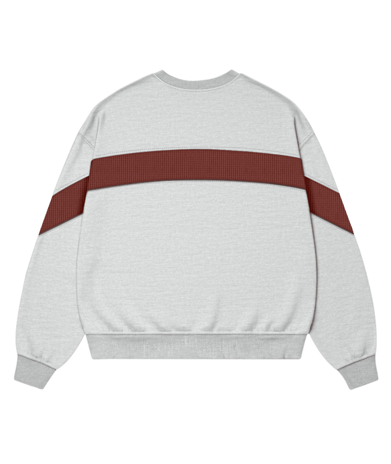 VANS Retro Sport Crewneck Sweater Ash Heather Grey Men's Crewnecks Vans 