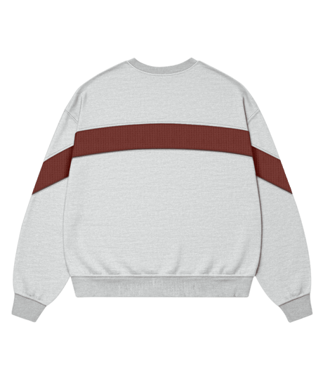 VANS Retro Sport Crewneck Sweater Ash Heather Grey Men's Crewnecks Vans 
