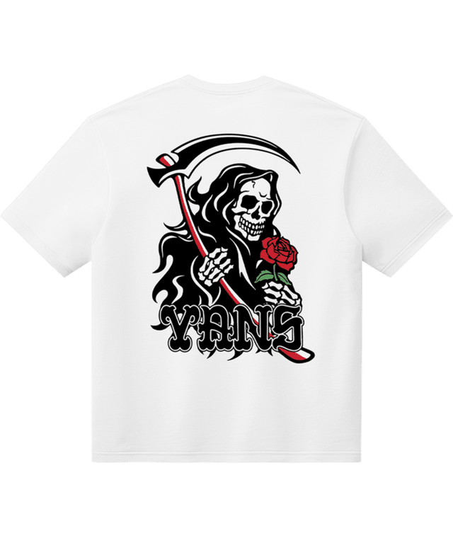 VANS So Long Reaper T-Shirt White Men's Short Sleeve T-Shirts Vans 