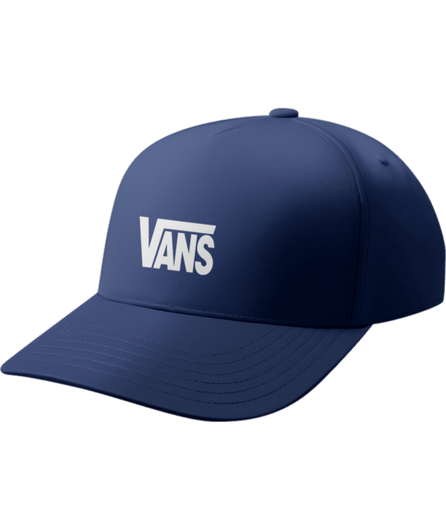 VANS Stretch Logo Snapback Hat Deep Indigo Men's Hats Vans 
