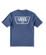 VANS Knu Patch T-Shirt True Navy Blue Men's Short Sleeve T-Shirts Vans 