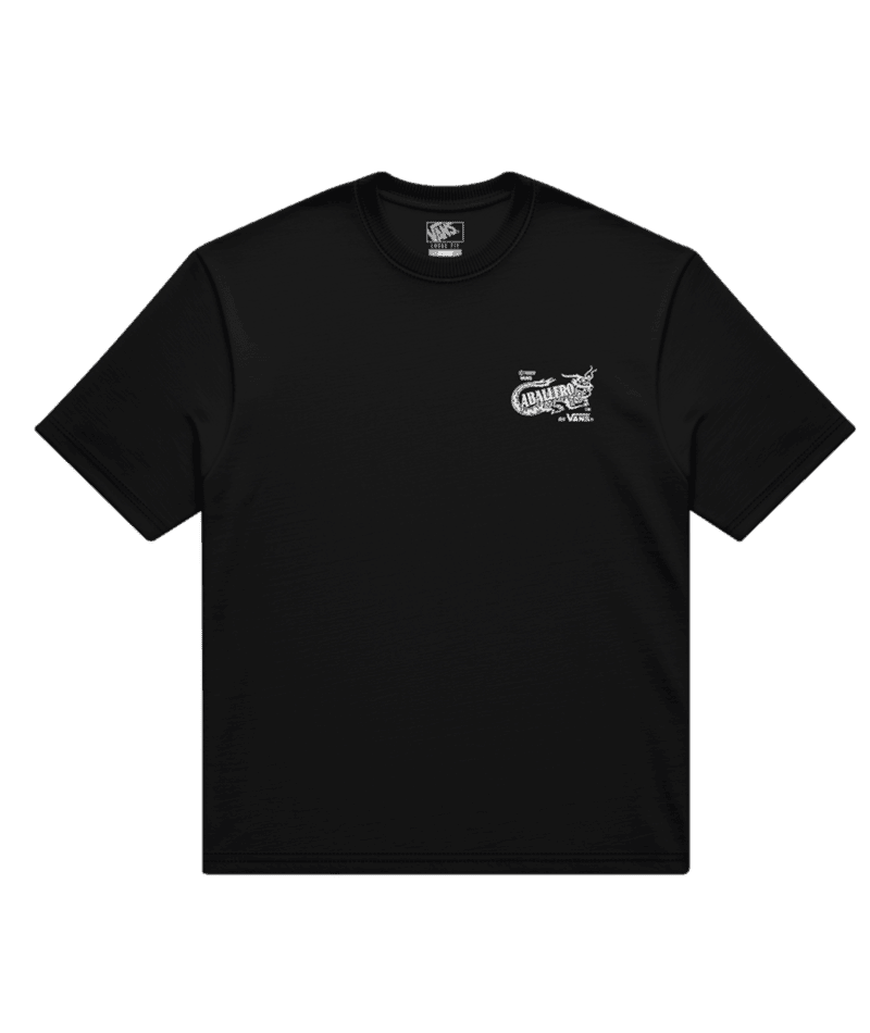 VANS Caballero T-Shirt Black Men's Short Sleeve T-Shirts Vans 