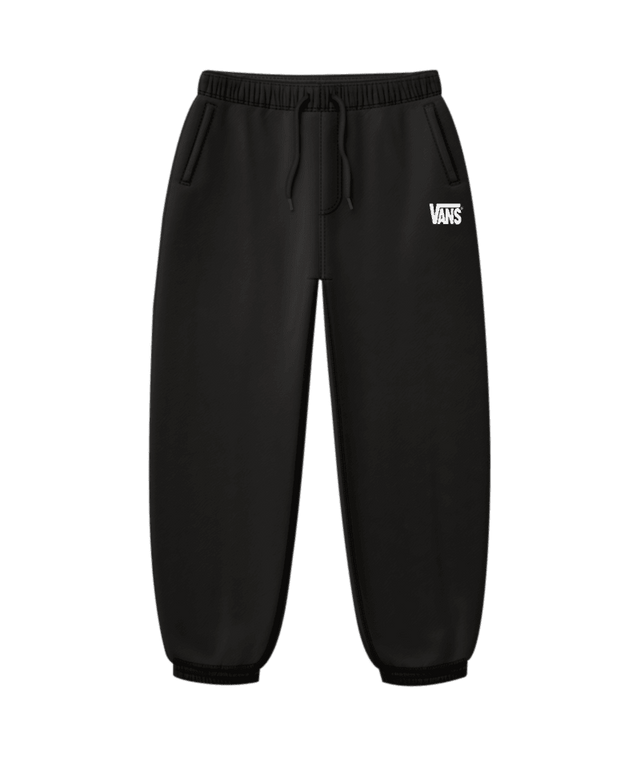 VANS Stretch Logo II Fleece Pants Black/White Men's Sweatpants Vans 
