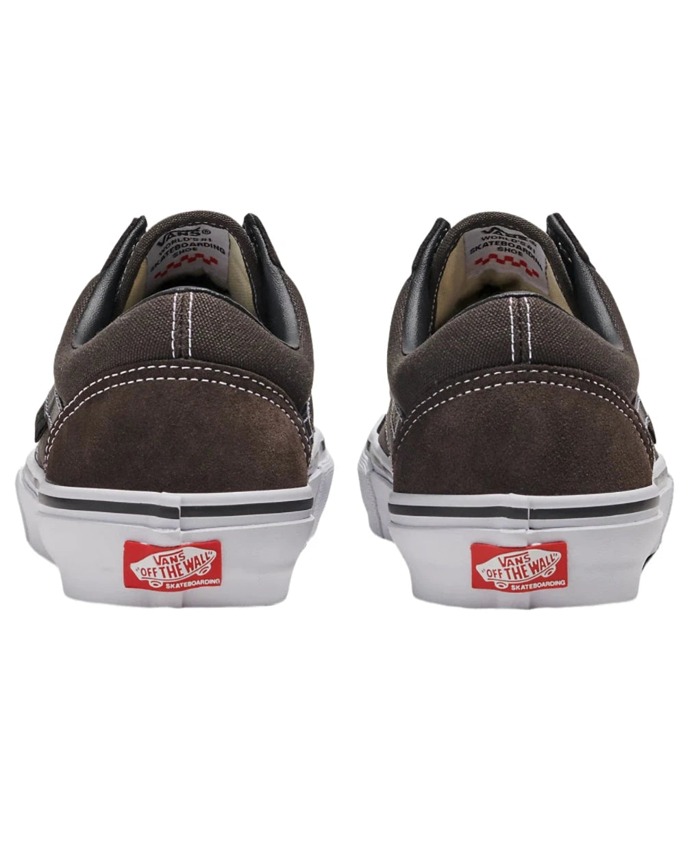 VANS Skate Old Skool Shoes Chocolate/White Men's Skate Shoes Vans 